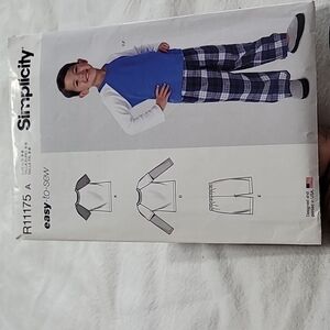 Simplicity Children's Tops, Shorts  And Pants Pattern